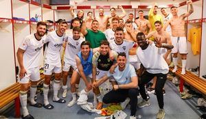(1-0).- Un gol de Higinio ante el Leganés da la permanencia virtual al Albacete Balompié