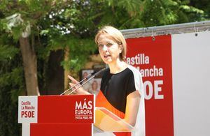 Cristina Maestre pide el voto al PSOE por la defensa de la transición energética y la creación de empleo