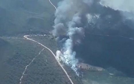 Incendios.- Dan por controlado el incendio forestal declarado en Hellín (Albacete)