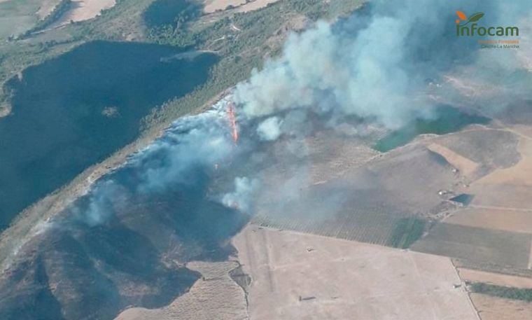 Incendios.- Controlado el incendio forestal declarado este viernes en Tobarra