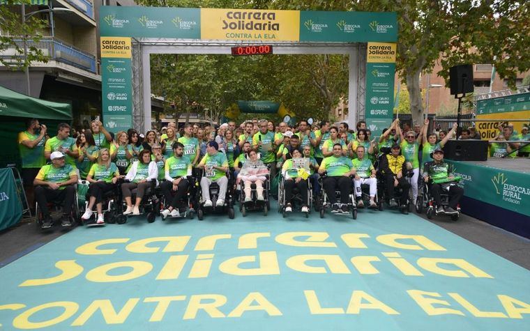 La 'Carrera Solidaria contra la ELA' de Fundación Eurocaja Rural alcanza un nuevo récord de apoyo social