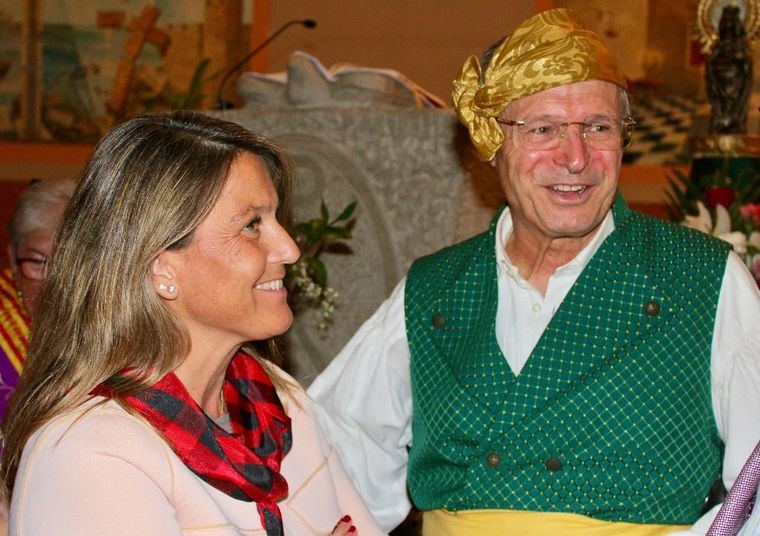 Lucrecia Rodríguez de Vera agradece a la Casa de Aragón en Albacete la labor que realiza, en el Día de su Patrona, la Virgen del Pilar