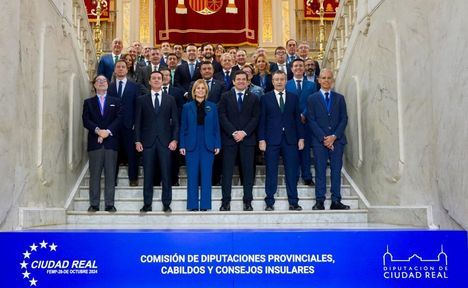 Santi Cabañero participa en la reunión de la Comisión de Diputaciones Provinciales, Cabildos y Consells Insulars de la FEMP en Ciudad Real