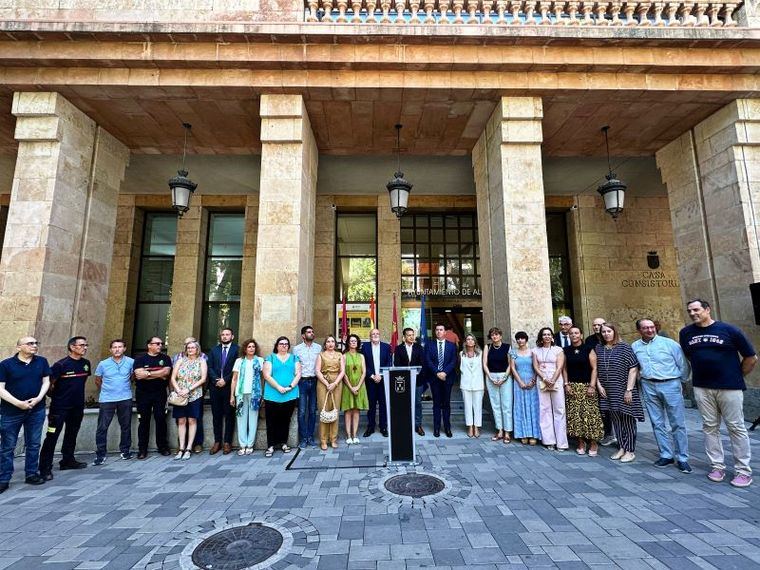 Manuel Serrano se compromete a luchar “con todas nuestras fuerzas y desde la unidad” contra la violencia machista