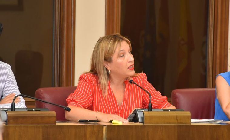 Amparo Torres acusa a Manuel Serrano de asegurarse una mayoría con los votos de los tres tránsfugas de VOX