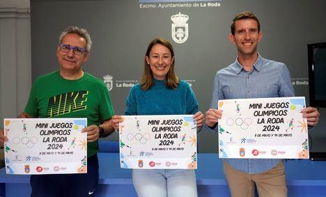 Cerca de 400 escolares participarán en los 'I Minijuegos Olímpicos' de La Roda (Albacete) del 9 al 14 de mayo