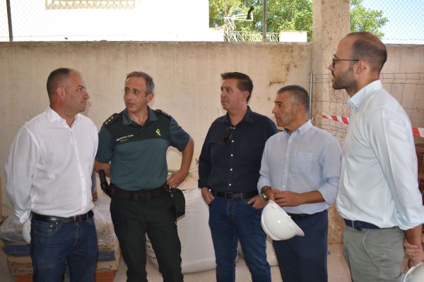 Las obras de mejora en el cuartel de Nerpio abren una nueva vía de colaboración entre la Diputación de Albacete y la Guardia Civil