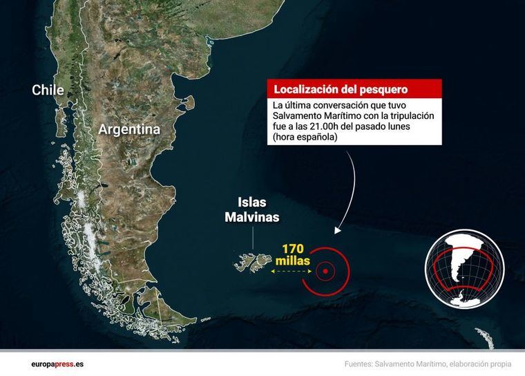 Una bióloga de Socovos entre las supervivientes tras el naufragio del buque 'Argos Georgia'