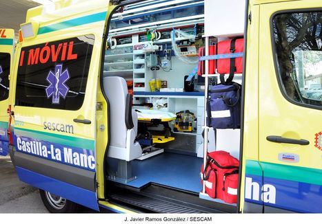 Hospitalizado un trabajador de 49 años tras sufrir una caída desde 3 metros de altura en Albacete