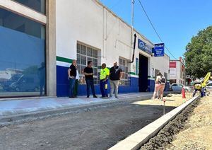 Avanzan las obras de mejora de la N-322 hasta el casco urbano de Casas Ibáñez con una inversión de 230.000 euros