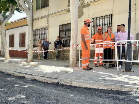 Avanza el tercer Plan de Asfaltado de Albacete con actuaciones en cerca de 4.000 metros cuadrados de la ciudad